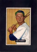 1951 Gus Niarhos Bowman #124 White Sox Baseball Card