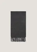 Cashmere Scarf in Charcoal Melange