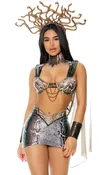 A Head in the Game 4-Piece Women's Sexy Medusa Costume