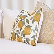 22 x 22 Pillow - Sicilian Lemon