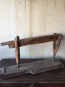 Antique Italian Basket Reed Crimper