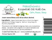 Peacefulness Essential Oil Roll On 10ml