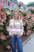 Annalise Striped Cardigan