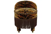 Lady Make-up Chair on French Wheels