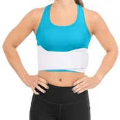 Rib Compression Wrap | Injury Belt and Chest Binder Brace for Sore, Bruised or Broken Ribs Recovery
