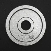 10 lb Cast Iron Olympic Plate [pc] (O-010)