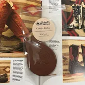 Cowgirl Coffee Car Tag - McIntire Saddlery