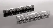 0.2 mL PCR 8-strip Tubes, White, Sterile, 125/pk, 1250/cs