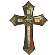 Cross w/Texas Star 12Inch