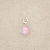 8mm Rose Quartz Bead (Sterling Silver)