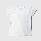 white 'all-over reroll' short sleeve tee shirt