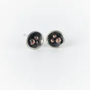 Nest Studs: Silver