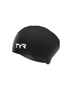 Adult Long Hair Silicone Wrinkle-Free Swim Cap