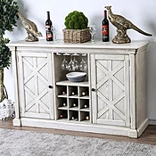 Georgia Antique White/Gray Server