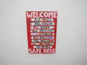 "All Welcome" by Eamon Harrington  | Rebound Furniture & Consignment | Woodland Hills