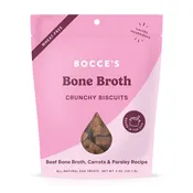 Bocce's Bakery Bone Broth Biscuit Dog Treats, 5-oz