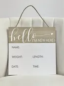 "Hello" Sign — Close To Baby