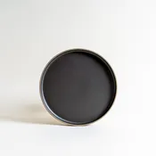 10" Hasami Porcelain Plate in Black