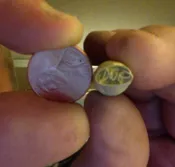 A Custom Engraved Brass 1/4" Clay Stamp - Claystamps