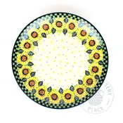 10.5" Dinner Plate - Polish Pottery - UNIKAT