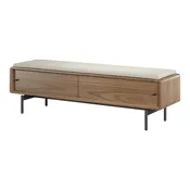 LINQ Bedroom 9101 Storage Bench | Fabric