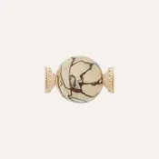 Clara Williams Victoire Cream Resin Pendant