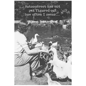 Autocorrect Greeting Card