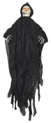 3ft Hanging Black Reaper w/ Light Up Eyes