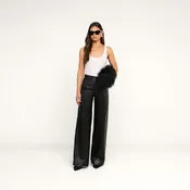 Adelina Faux Fur Clutch