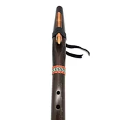 Iron Stained Cedar Native American Style E Flute