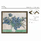 H Potter Vase of Many Seasons Canvas Wall Art