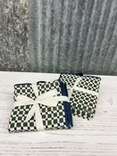 10.5" Square Cotton Dish Cloths - Set of 3