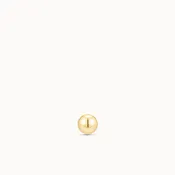 14k 3mm Ball Flat Back Stud