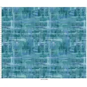 Blue Aqua Colorfield Cotton Wideback Fabric per yard