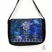 Celestial SkyWorld Laptop Messenger Bag — Tuscarora WoodWorks