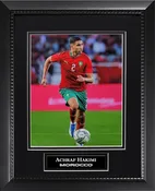 Achraf Hakimi Photograph - Morocco National Team - Framed 13x16