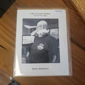Greeting Card- I see no good reason