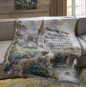 Amazing Grace Throw Blanket