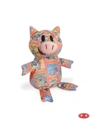 Book Print Piggie Soft Toy