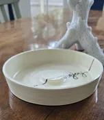 Enjoy Handmade Ceramic Dessert Plate by ABC Pottery - Unique Dinnerware Piece — Hot Mess Studios
