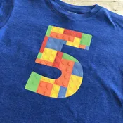 5th Lego Birthday Shirt