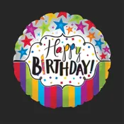 Happy Birthday Mylar Balloon