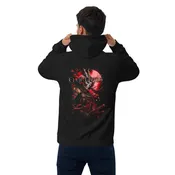 Dead Samurai  Unisex eco raglan hoodie