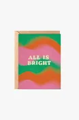 All Is Bright Holiday Card