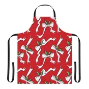 Christmas Bow Apron