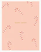 MERRY CANDY CANES CARD