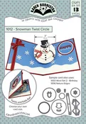 1012 Karen Burniston - Snowman Twist Circle