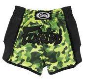 Fairtex Green Camo Slim Cut Muay Thai Boxing Short