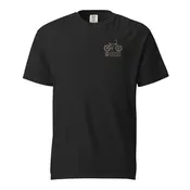 SIKK Camo Logo garment-dyed heavyweight t-shirt