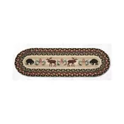 Bear & Moose Pinecone Braided Stair Tread